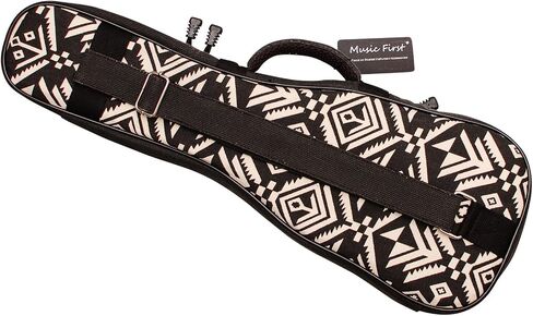 MUSIC FIRST Canvas Vintage style 26/27 inch Tenor "Aztec" Ukulele case ukulele bag ukulele cover in Saudi Arabia