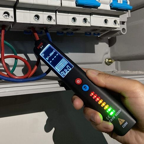Bside Network Cable Tester RJ45 RJ11 Wire Tracker Telephone Line Tester LAN TV Electric Line Finder Toner Network Cable Collation Continuity Checker with Flashlight in Kuwait