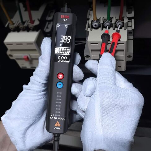 Bside Network Cable Tester RJ45 RJ11 Wire Tracker Telephone Line Tester LAN TV Electric Line Finder Toner Network Cable Collation Continuity Checker with Flashlight in Kuwait