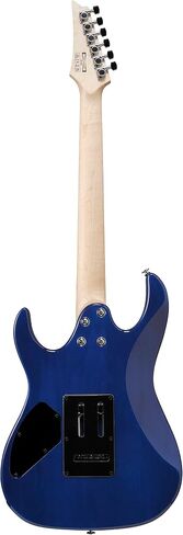 Ibanez GRX 6 String Solid-Body Electric Guitar, Left, Transparent Blue Burst, Full (GRX70QALTBB) in Saudi Arabia