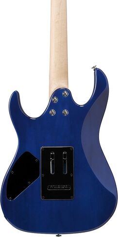 Ibanez GRX 6 String Solid-Body Electric Guitar, Left, Transparent Blue Burst, Full (GRX70QALTBB) in Saudi Arabia