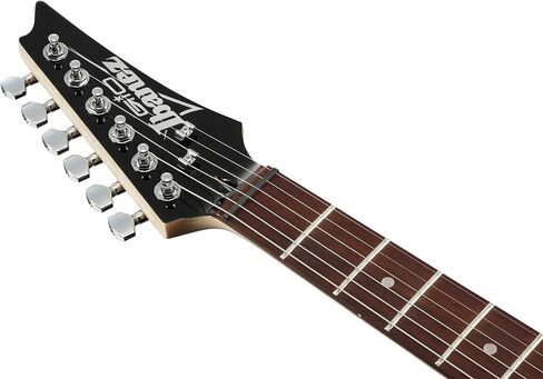 Ibanez GRX 6 String Solid-Body Electric Guitar, Left, Transparent Blue Burst, Full (GRX70QALTBB) in Saudi Arabia