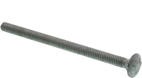 Prime-Line 9062566 Carriage Bolts, 1/4 In.-20 X 4 In., A307 Grade A Hot Dip Galvanized Steel (50 Pack) in Saudi Arabia