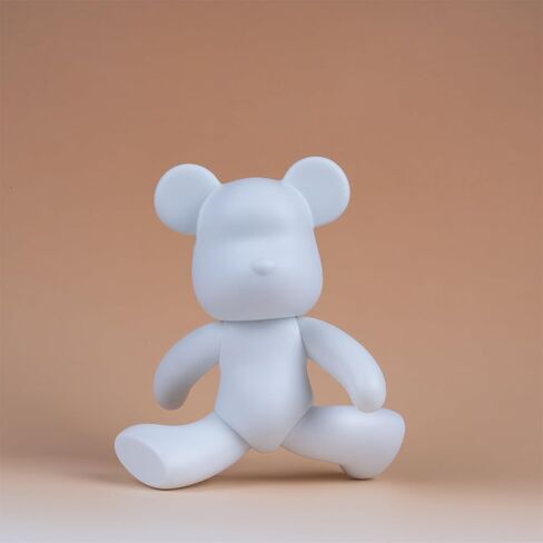 7+9 inch Blank Bear Mold 2 Set DIY Fluid Bear + Keychain Creativity Bear Figure for Home Decoration in Saudi Arabia