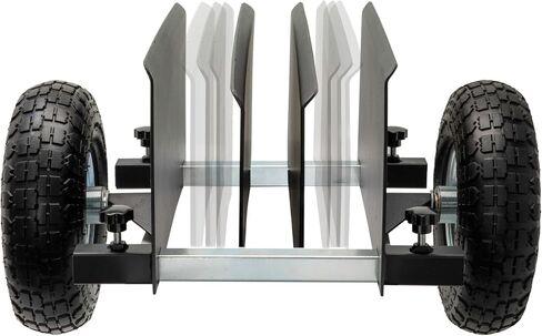 Extreme Max 5001.6409 Panel Moving Dolly with Pneumatic Wheels for Indoor & Outdoor Use in Saudi Arabia