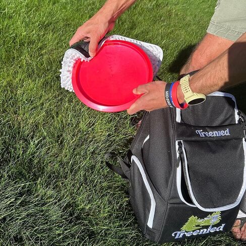 منظف ​​قرص الجولف | منشفة قرص الجولف مع أجهزة تنظيف من الألياف الدقيقة لتنظيف أقراص الجولف وملحقات قرص الجولف | شعار مطرز وقلم تحديد صغير من الألومنيوم الإضافي | مشبك حلقة تسلق in Kuwait