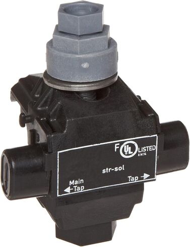 Morris Products 96102 Above Ground Insulation Piercing Connector, 1 Port, 2/0-6 Main Range, 8-14 Tap Range, 1-Pack in Saudi Arabia