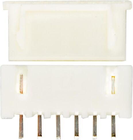 50pcs 2.54mm KF2510 Connector Kit with 2510 Female Pin Headers Terminals 0.1" 2 Pin Housing Connector Adapter Plug (XH 6P Kit (50pcs)) in Saudi Arabia