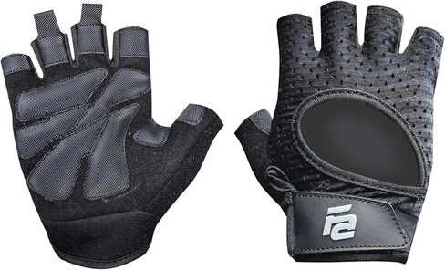 قفازات تمرين رفع الأثقال جيدة التهوية 2.0 من Fit Active Sports مع أغطية للمعصم - مقابض تمرين رفع الأثقال للرجال والنساء - راحة اليد المحسنة الجديدة in Kuwait