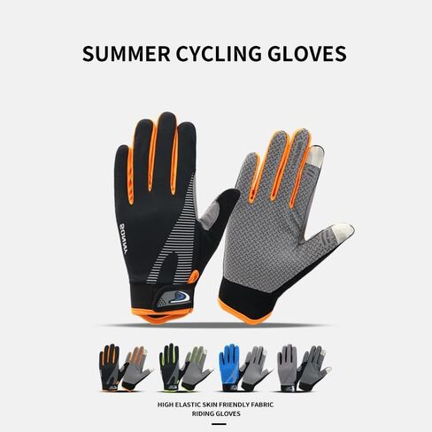 Cycling Gloves Thin for Outdoor Mountain Bike Anti-Slip Breathable Mountain Climbing Sports Gym Gloves in Saudi Arabia