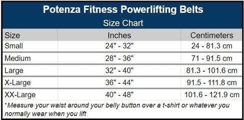 Potenza Fitness Classic Powerlifting Belt | 4 inch | 10 mm | Powerlifting, Strongman, Bodybuilding | Genuine Leather | Single Prong | Back Support in Saudi Arabia
