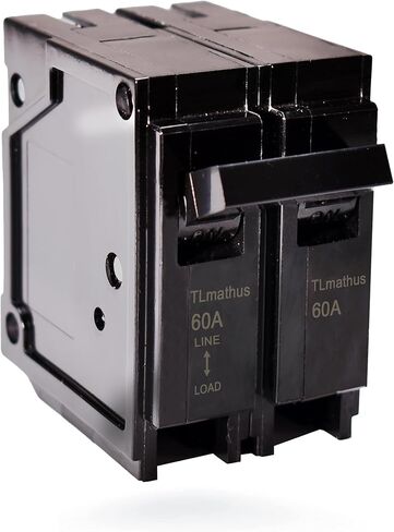 Q290 90-Amp Double Pole Type QP Circuit Breaker Plug-in Mount Standard MCB Thermal Magnetic Protection, 10KA 120/240V, Compatible with Siemens PL and ES Series Load Centers(2P 90A) in Saudi Arabia