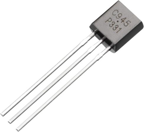 Uxcell 100 قطعة ترانزستور C945 بلاستيك مغلف الطاقة TO-92 ترانزستور NPN 50V 0.15A 400mW in Kuwait