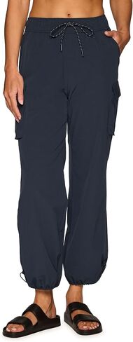 Avalanche Women's Parachute Pants, Ripstop Cargo Pants Lightweight Quick Drying Hiking Joggers for Women in Saudi Arabia