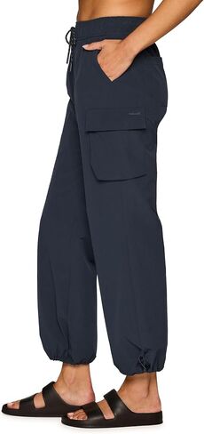 Avalanche Women's Parachute Pants, Ripstop Cargo Pants Lightweight Quick Drying Hiking Joggers for Women in Saudi Arabia