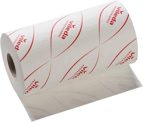 Vileda Professional - MicronSolo Single-use Microfiber Cloth White, Cleans Dirty Surfaces, Removes Grease and Fatty Dirt, Practical and Versatile in Saudi Arabia