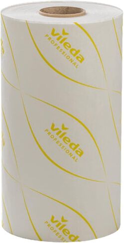 Vileda Professional - MicronSolo Single-use Microfiber Cloth White, Cleans Dirty Surfaces, Removes Grease and Fatty Dirt, Practical and Versatile in Saudi Arabia