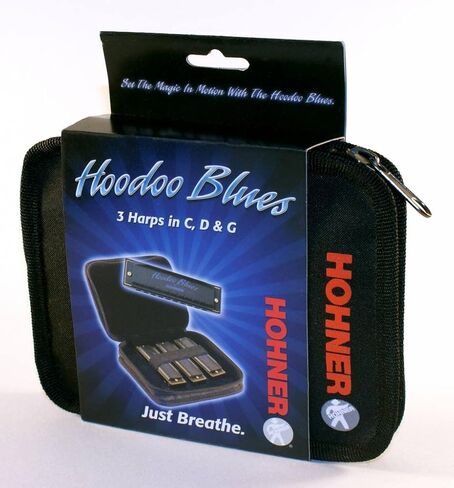 Hohner HBP Hoodoo Blues Harmonica - 3-Pack in Saudi Arabia