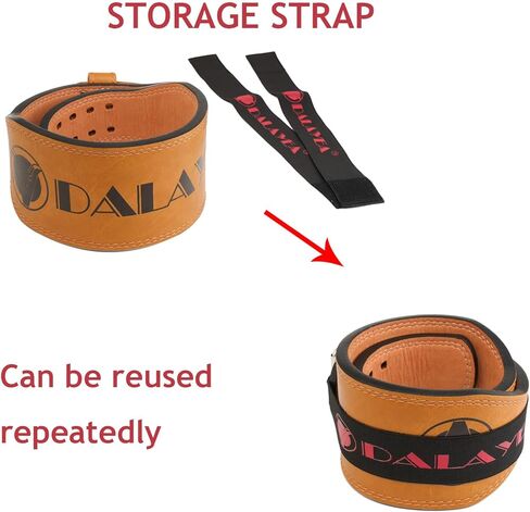 Weight Lifting Belt Gym Fitness, Padded Cowhide Leather Weightlifting Belt, Functional Powerlifting Belt Adjustable Weightlifting Belt in Kuwait