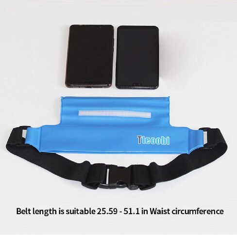 الحقيبة الموضة للماء مع حزام الخصر. حقيبة جافة مثالية للسباحة والتجديف والغطس والشاطئ وحمام السباحة والهواتف الذكية. حزمة فاني مقاومة للماء، حماية عالية in Kuwait