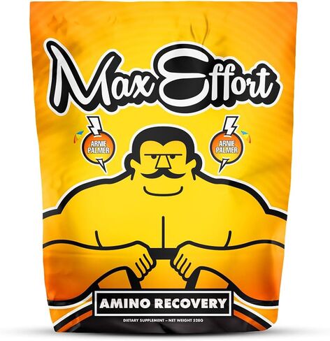 Max Effort Muscle, Post Workout Supplement for Hydration and Muscle Recovery, BCAAs - 30 Servings Sweet Tea Lemonade Mix Flavor in Saudi Arabia