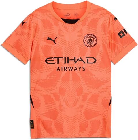 PUMA Kids Manchester City FC 2024/25 Soccer Goalkeeper Jersey in Saudi Arabia