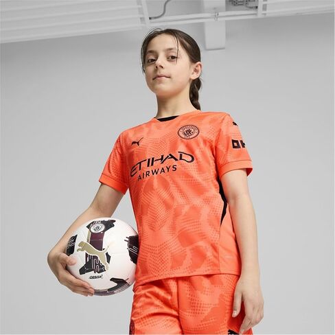 PUMA Kids Manchester City FC 2024/25 Soccer Goalkeeper Jersey in Saudi Arabia