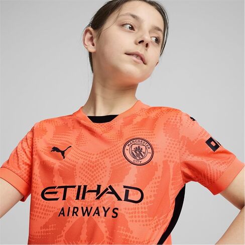 PUMA Kids Manchester City FC 2024/25 Soccer Goalkeeper Jersey in Saudi Arabia