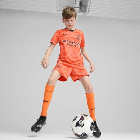 PUMA Kids Manchester City FC 2024/25 Soccer Goalkeeper Jersey in Saudi Arabia