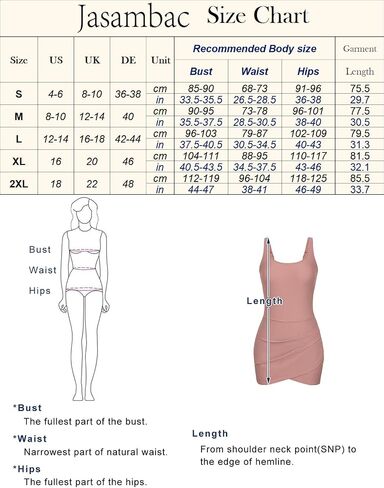 JASAMBAC One Piece Swimdress Swimsuits for Women Tummy Control Bathing Suits Wrap Ruched Swimdress Modest Swimwear Skirt in Saudi Arabia