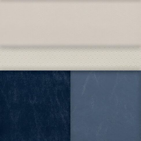 Wise BM11010-986 Premier Series Pontoon Traditional Bucket Seat, Platinum/Spectra Navy/Cobalt in Saudi Arabia