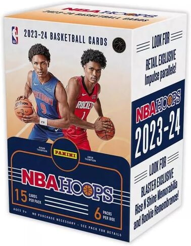 Panini Prizm 2023-2024 Hoops Basketball Blaster Box - 90 Basketball Trading Cards per Box in Kuwait