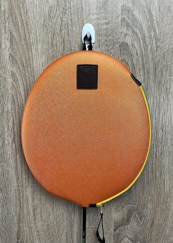 Badminton Racket Racquet Cover, Badminton Paddle Sleeve with Zipper AJ20, 26cm x 22cm, for Single Racquet Racket Paddle Badminton in Saudi Arabia