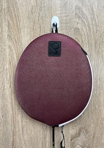 Badminton Racket Racquet Cover, Badminton Paddle Sleeve with Zipper AJ20, 26cm x 22cm, for Single Racquet Racket Paddle Badminton in Saudi Arabia