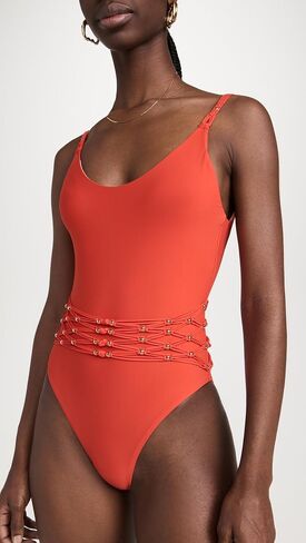 PQ Swim Women's Beaded Brynn One Piece in Saudi Arabia