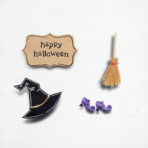 20 Pcs Mini Straw Brooms Decorative Artificial Miniature Broom Ornament Figurines for DIY Crafts Halloween Witch Craft in Saudi Arabia