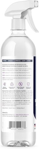American Ethanol Isopropyl Rubbing Alcohol 70% - Multi-Use, Residue-Free Cleaner with High-Purity Technical-Grade Solution for Versatile Cleaning and Disinfection - 32 Fluid Ounces in Saudi Arabia