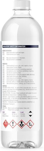 American Ethanol Isopropyl Rubbing Alcohol 70% - Multi-Use, Residue-Free Cleaner with High-Purity Technical-Grade Solution for Versatile Cleaning and Disinfection - 32 Fluid Ounces in Saudi Arabia