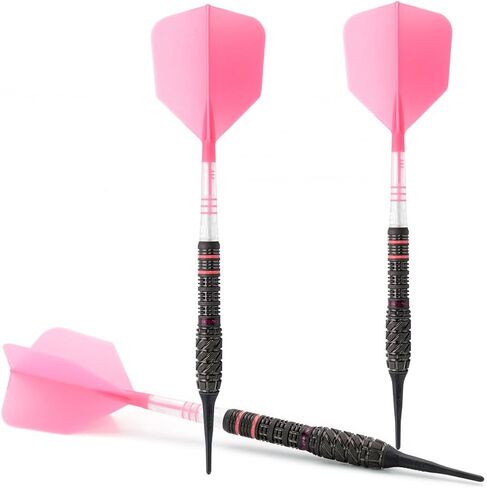 CUESOUL ENGINE 18/19/20/21g Soft Tip 90% Tungsten Dart Set with Oil Paint Finished and Unifying ROST T19 CARBON Flight in Kuwait