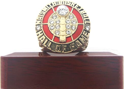 خاتم ألجاسان براينت 2020 لقاعة المشاهير خاتم نايسميث لكرة السلة K'O'B'E مع صندوق خشبي مقاس 11 in Kuwait