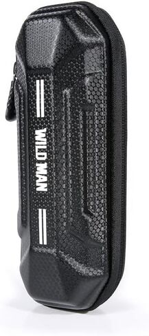 WILD MAN Bike Tool Storage Bag Hard Shell Waterproof Bicycle Repair Bag for Mountain Road Bike MTB Cycling(XT11,Black) in Saudi Arabia