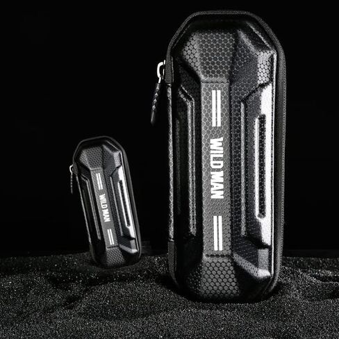 WILD MAN Bike Tool Storage Bag Hard Shell Waterproof Bicycle Repair Bag for Mountain Road Bike MTB Cycling(XT11,Black) in Saudi Arabia