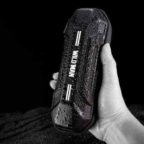 WILD MAN Bike Tool Storage Bag Hard Shell Waterproof Bicycle Repair Bag for Mountain Road Bike MTB Cycling(XT11,Black) in Saudi Arabia