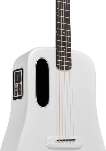 Lava Music ME 3 38" Touchscreen Acoustic Electric SmartGuitar with Gig Bag (White) in Kuwait