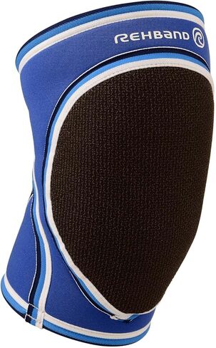 Rehband Original Knee Pads, Neoprene knee protection sleeves for volleyball & indoor sports, Kneepad women & men, Colour:Blue, Size:XX-Large in Saudi Arabia