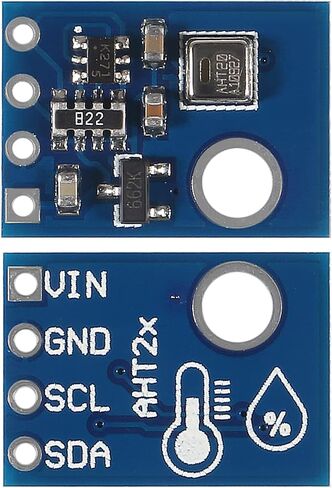 5Pcs AHT20 Digital Temperature and Humidity Sensor Measurement Module I2C Communication 2.0-5.5V High-Precision Prob in Saudi Arabia