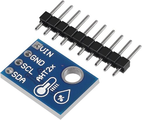 5Pcs AHT20 Digital Temperature and Humidity Sensor Measurement Module I2C Communication 2.0-5.5V High-Precision Prob in Saudi Arabia