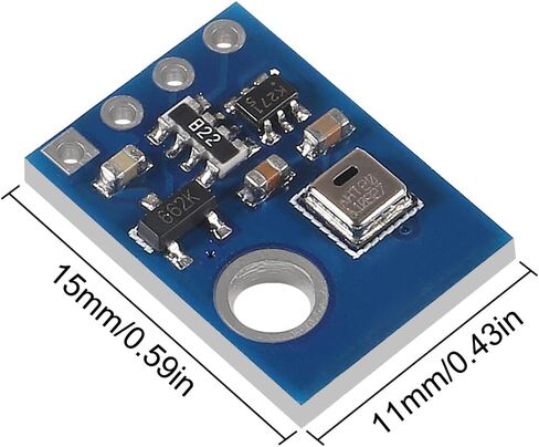 5Pcs AHT20 Digital Temperature and Humidity Sensor Measurement Module I2C Communication 2.0-5.5V High-Precision Prob in Saudi Arabia