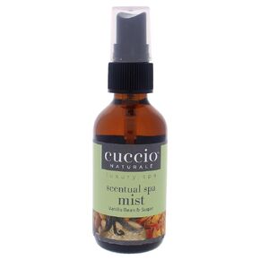 رذاذ سبا Cuccio Naturale Scentual - رذاذ عطري - يهدئ وينعم البشرة - بشرة مشعة ومتجددة - يعزز عقلية مريحة وهادئة - خالي من البارابين - ليميتا بيضاء وخلاصة الصبار - 2 أونصة