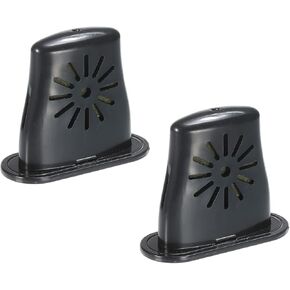 PATIKIL Acoustic Guitar Humidifier Guitar Instrument Sound Hole Humidifier Black 2 Pack
